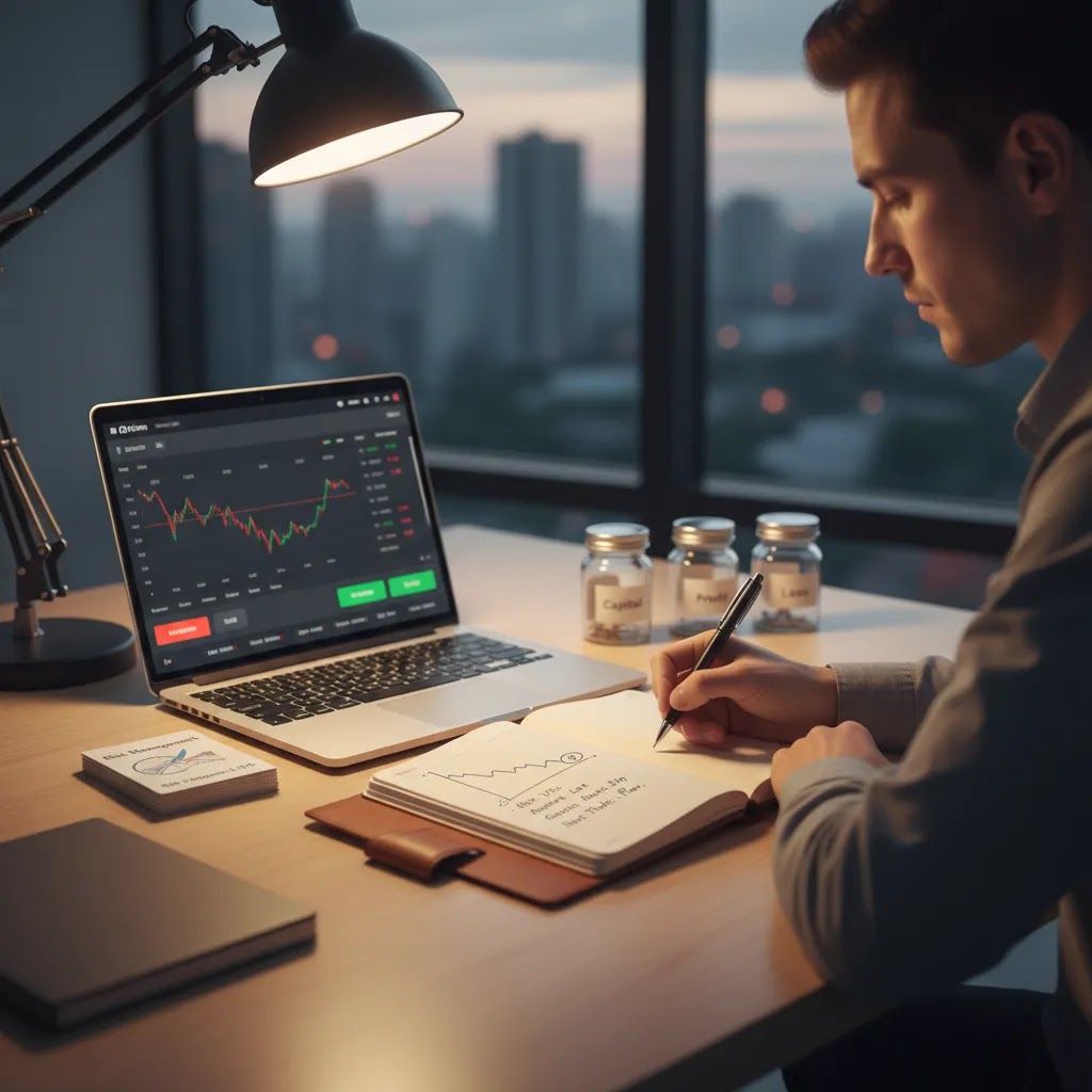 How to accept trading losses in binary options trading psychology with calm risk review and trading discipline