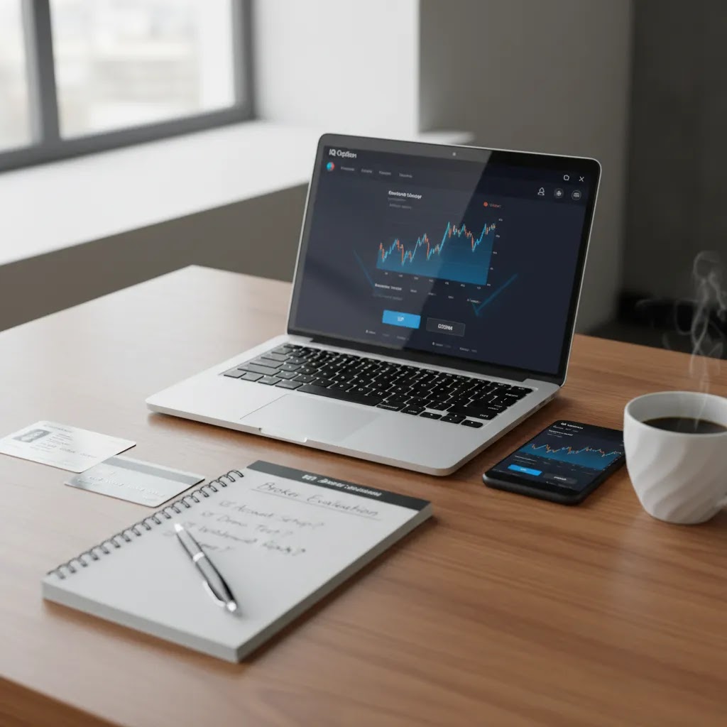 How to start trading binary options by checking broker safety demo account and verification steps