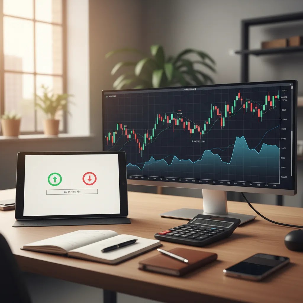 Spread betting vs binary options showing fixed risk and price movement trading differences